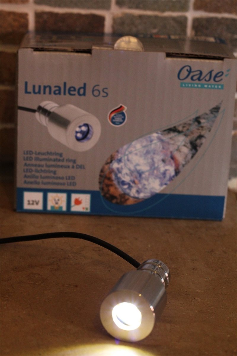 Quellsteine Oase Brunnen-50114 LunaLed LED Wasserspiele 6s für Quellbeleuchtung Ø30mm